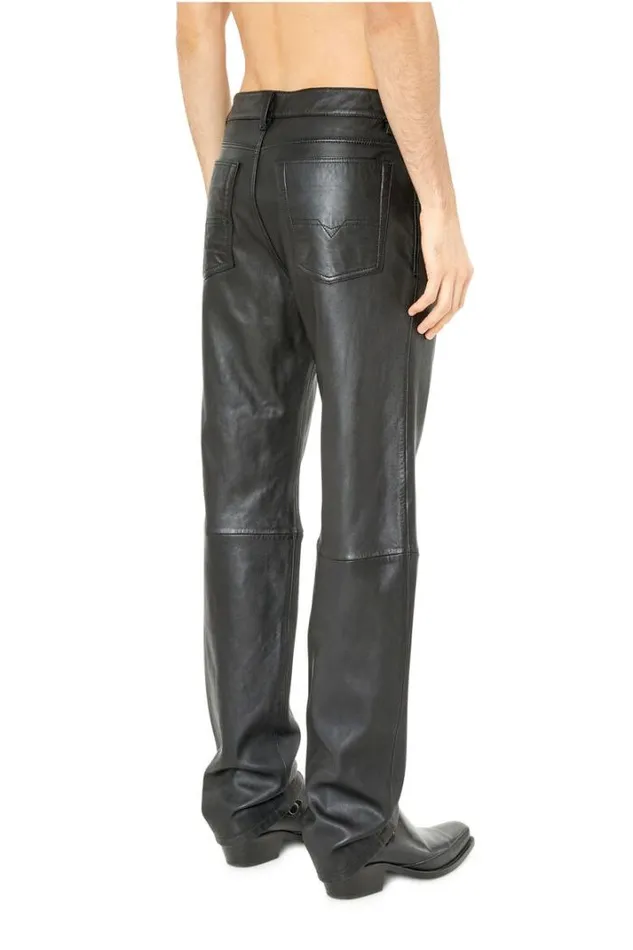 Men PMetal Black Diesel Trousers And Shorts Men PMetal Black Diesel Trousers And Shorts