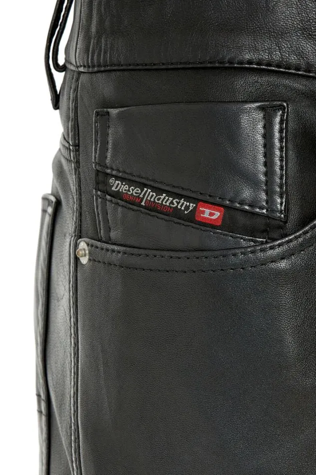 Men PMetal Black Diesel Trousers And Shorts Men PMetal Black Diesel Trousers And Shorts