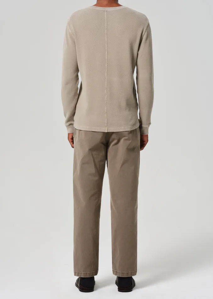 Men Pants Citizens Of Humanity Flat Front Chino In Hazel