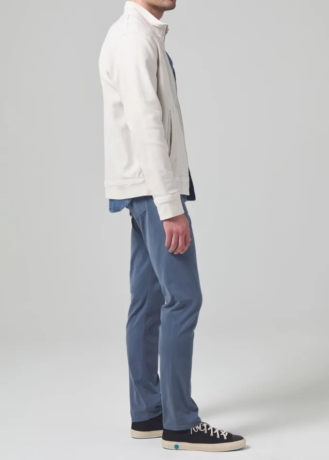 Men Pants Citizens Of Humanity London Tapered Slim Stretch Sateen In Sentry