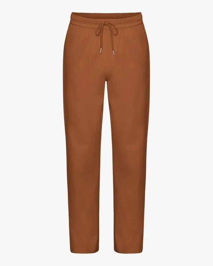 Men Pants Colorful Standard Organic Twill Pants Ginger Brown