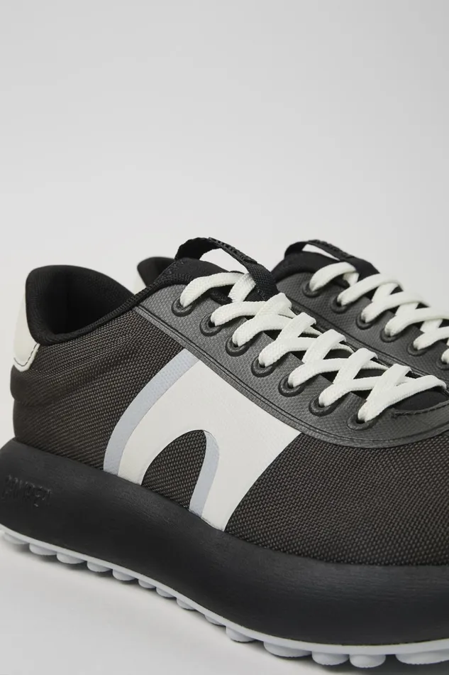 Men Pelotas Athens Gray Textile Sneaker Camper Sneakers