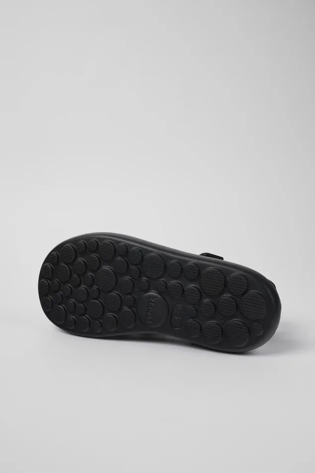 Men Pelotas Flota Black Leather Sandal Camper Sandals Men Pelotas Flota Black Leather Sandal Camper Sandals