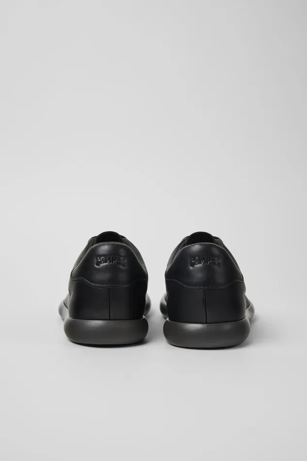 Men Pelotas Soller Black Leather Sneakers Camper Sneakers Men Pelotas Soller Black Leather Sneakers Camper Sneakers