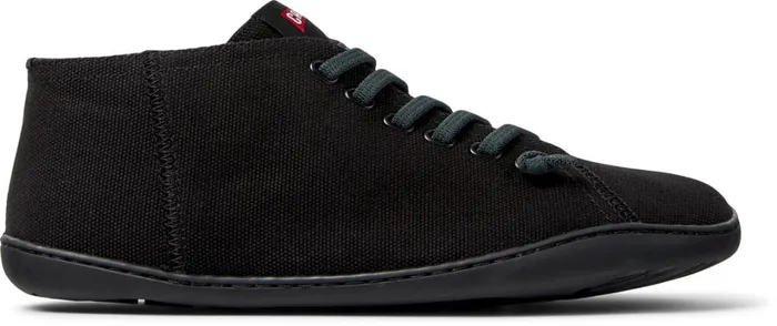 Men Peu Black Textile Shoes Camper Ankle Boots Men Peu Black Textile Shoes Camper Ankle Boots