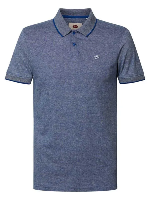 Men Polo Shirts Petrol Industries Classic Polo Shirt Imperial Blue