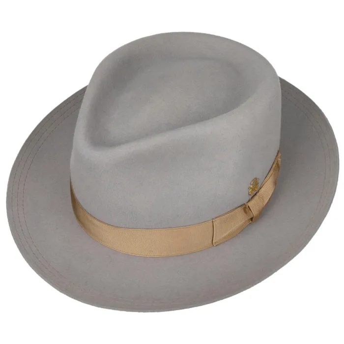 Men Pork Pie Hats Mayser Levi Hair Felt Hat Zechbauer Gray Men Pork Pie Hats Mayser Levi Hair Felt Hat Zechbauer Gray