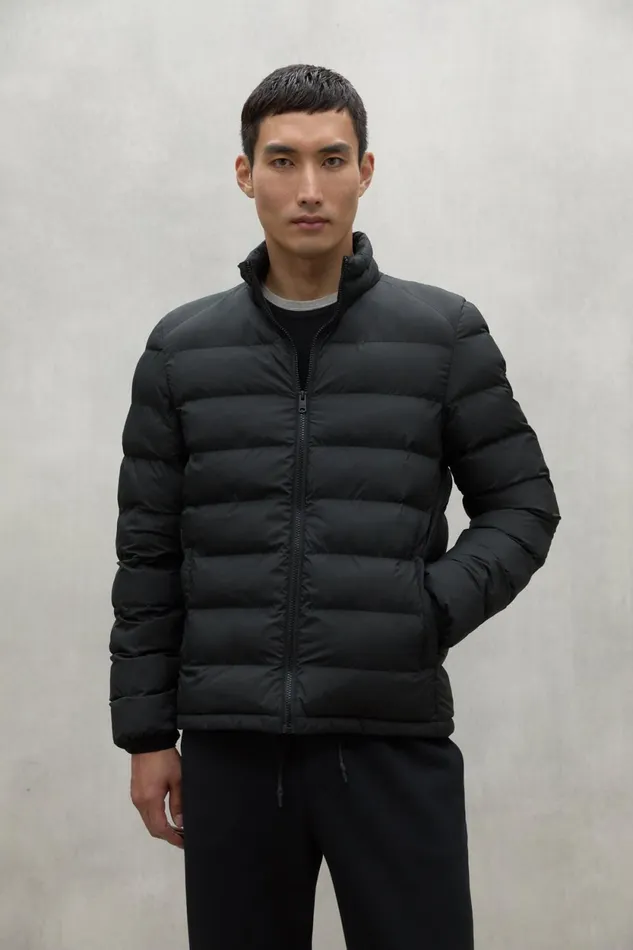Men Red Eiger Jacket Ecoalf Coats And Jackets