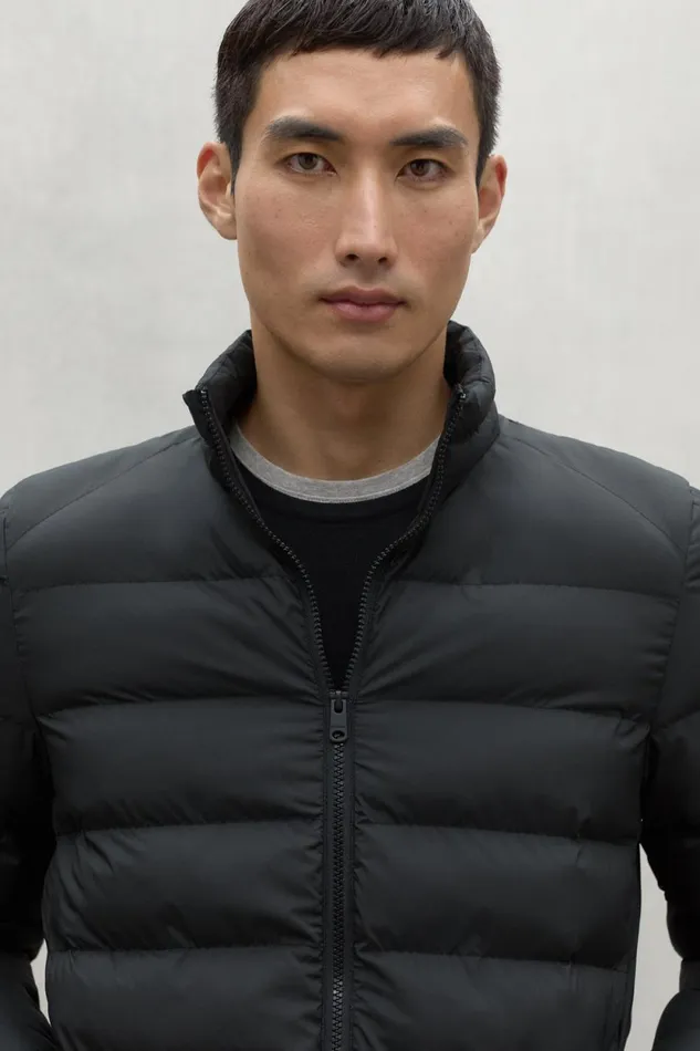 Men Red Eiger Jacket Ecoalf Coats And Jackets