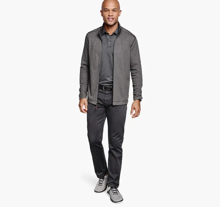 Men Reversible FullZip Charcoalblack JohnstonandMurphy Sweaters and Knits Men Reversible FullZip Charcoalblack JohnstonandMurphy Sweaters and Knits