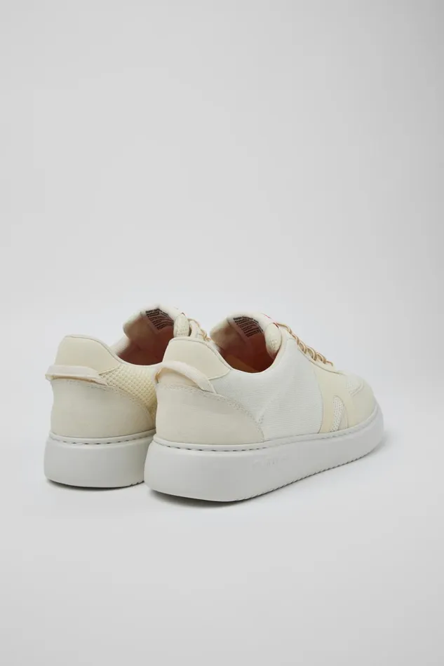 Men Runner K21 Sorona White Textile Sneakers Camper Sneakers Men Runner K21 Sorona White Textile Sneakers Camper Sneakers