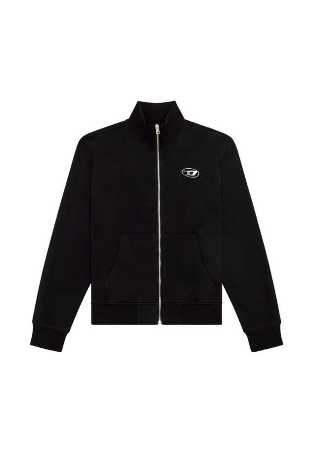 Men SGinniZipOd Black Diesel Sweaters Men SGinniZipOd Black Diesel Sweaters