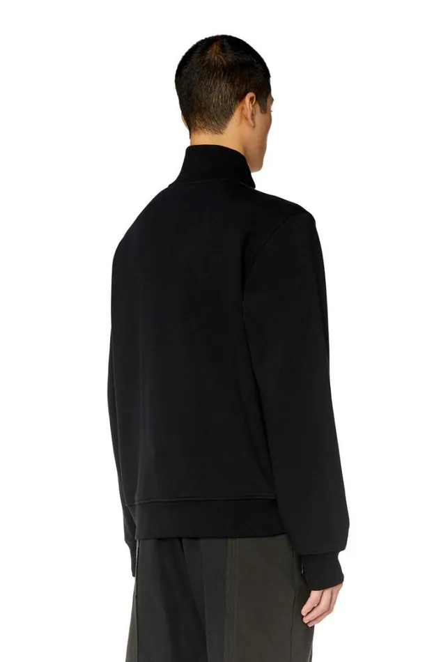 Men SGinniZipOd Black Diesel Sweaters Men SGinniZipOd Black Diesel Sweaters