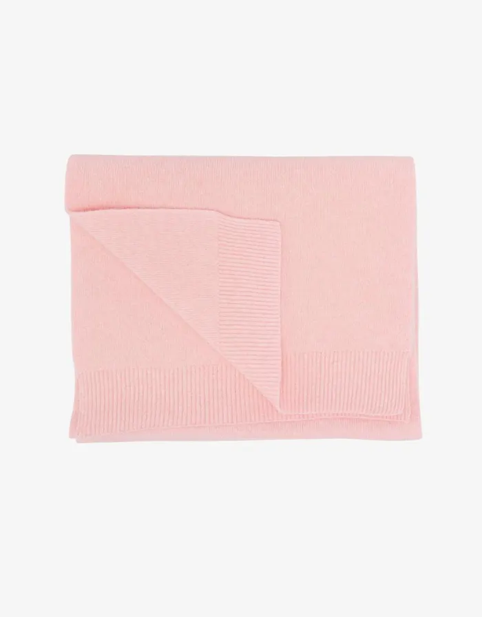Men Scarves Colorful Standard Merino Wool Scarf Faded Pink