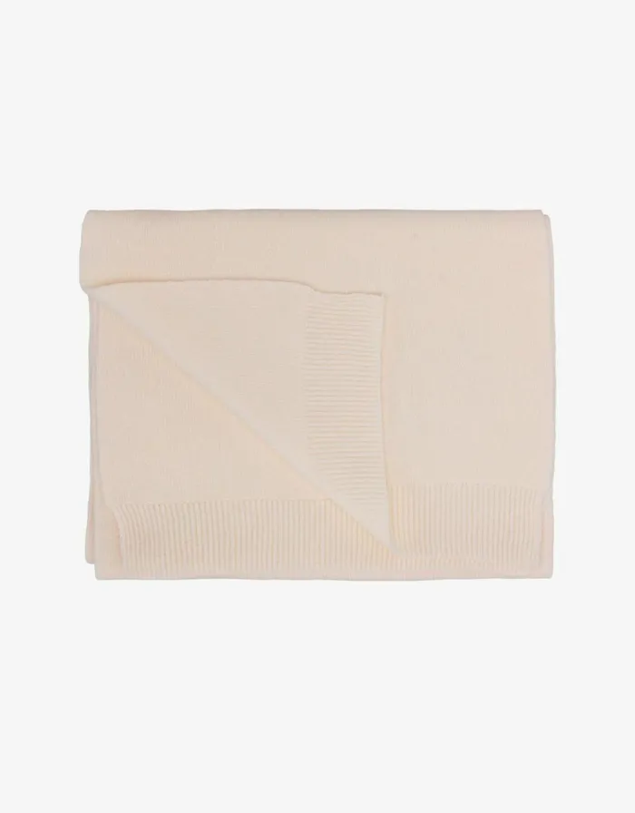 Men Scarves Colorful Standard Merino Wool Scarf Ivory White