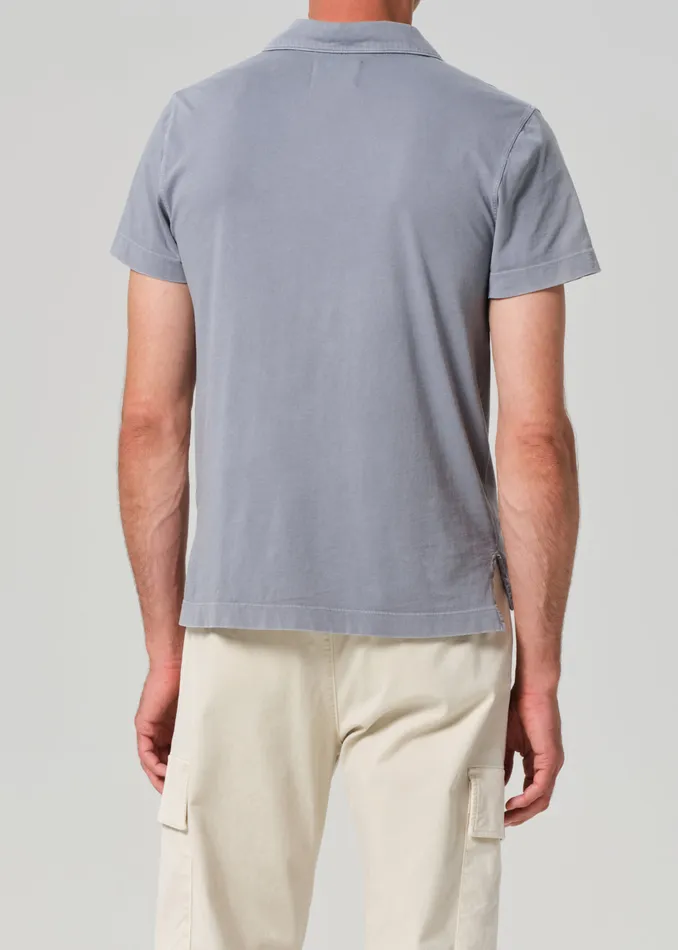 Men Shirts Citizens Of Humanity Himari Polo In Hematite