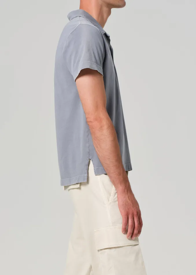 Men Shirts Citizens Of Humanity Himari Polo In Hematite