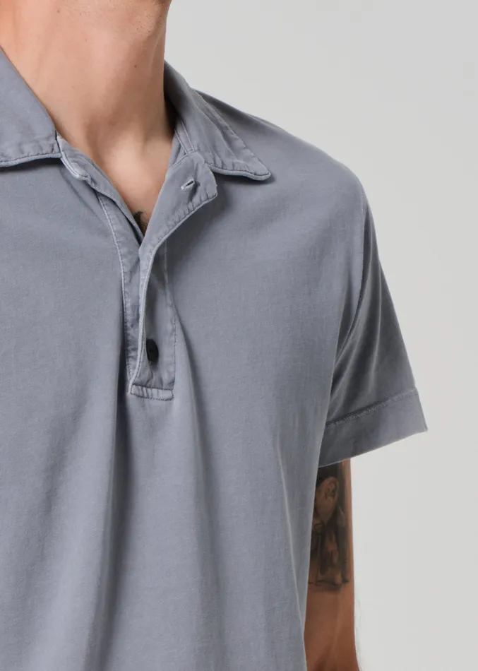 Men Shirts Citizens Of Humanity Himari Polo In Hematite