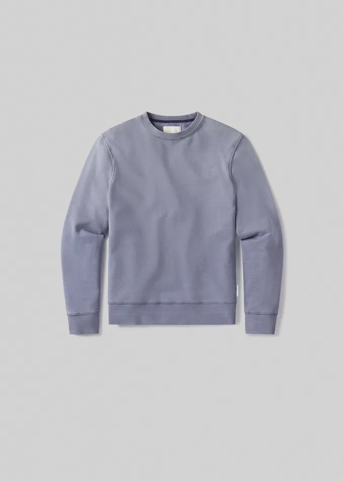 Men Shirts Citizens Of Humanity Vintage Crewneck Sweatshirt In Vintage Indigo