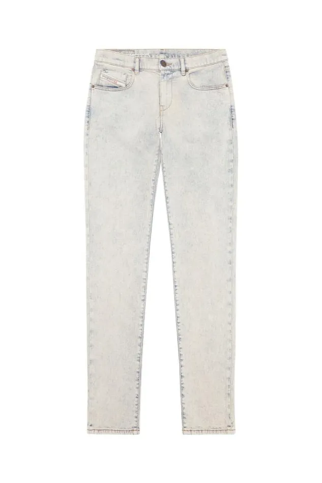 Men Slim Jeans 2019 DStrukt 09f12 Medium Blue Diesel Slim Men Slim Jeans 2019 DStrukt 09f12 Medium Blue Diesel Slim