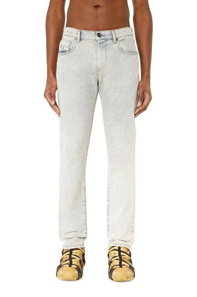 Men Slim Jeans 2019 DStrukt 09f12 Medium Blue Diesel Slim Men Slim Jeans 2019 DStrukt 09f12 Medium Blue Diesel Slim
