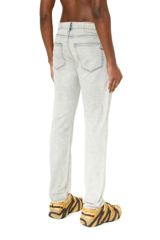 Men Slim Jeans 2019 DStrukt 09f12 Medium Blue Diesel Slim Men Slim Jeans 2019 DStrukt 09f12 Medium Blue Diesel Slim