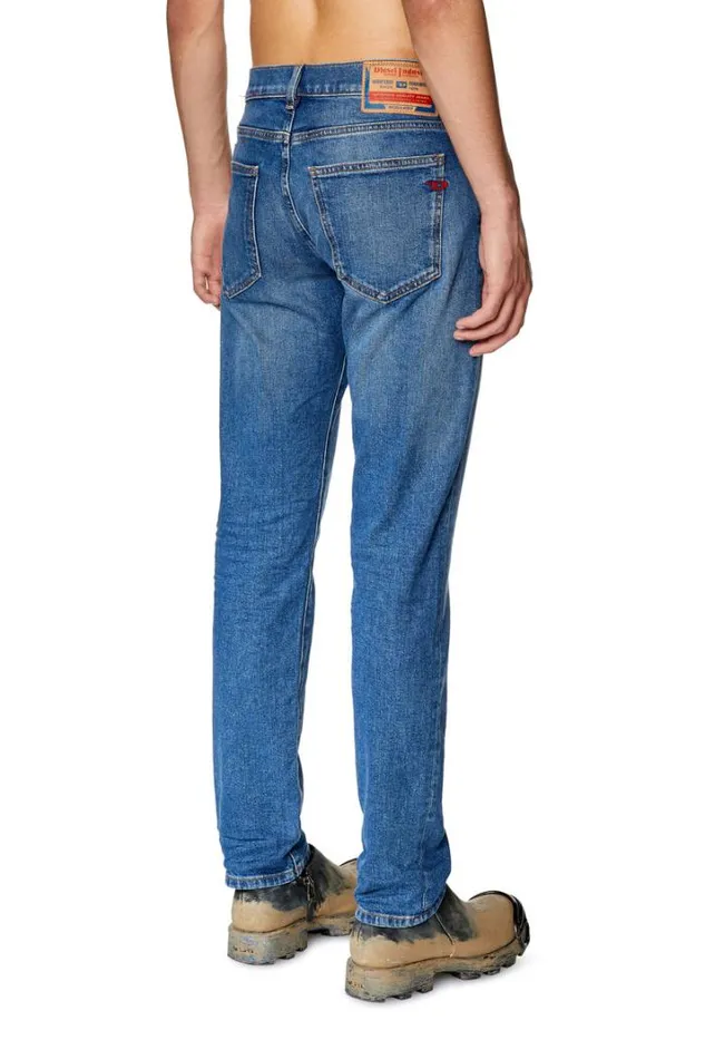 Men Slim Jeans 2019 DStrukt 0enat Medium Blue Diesel Slim Men Slim Jeans 2019 DStrukt 0enat Medium Blue Diesel Slim