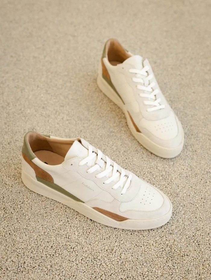 Men Sneakers Bobbies Malibu Off White 8211 Rosemary 8211 Antelope Men Sneakers Bobbies Malibu Off White 8211 Rosemary 8211 Antelope