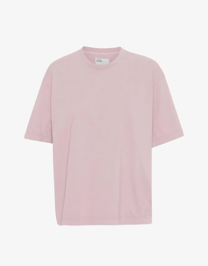 Men TShirts Colorful Standard Oversized Organic TShirt Faded Pink