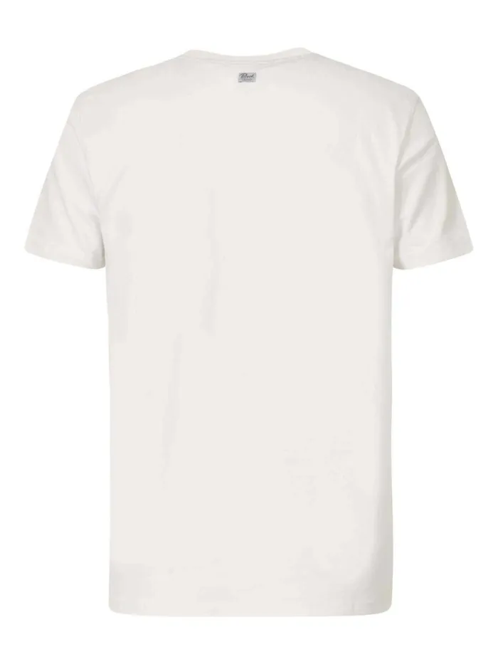 Men TShirts Petrol Industries Full Throttle TShirt Bright White