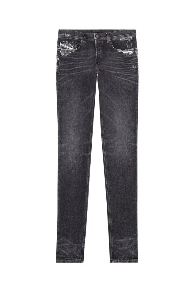 Men Tapered Jeans 2023 DFinitive 09g23 Blackdark Grey Diesel Tapered Men Tapered Jeans 2023 DFinitive 09g23 Blackdark Grey Diesel Tapered