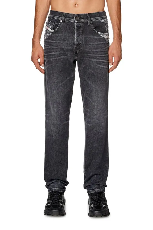 Men Tapered Jeans 2023 DFinitive 09g23 Blackdark Grey Diesel Tapered Men Tapered Jeans 2023 DFinitive 09g23 Blackdark Grey Diesel Tapered