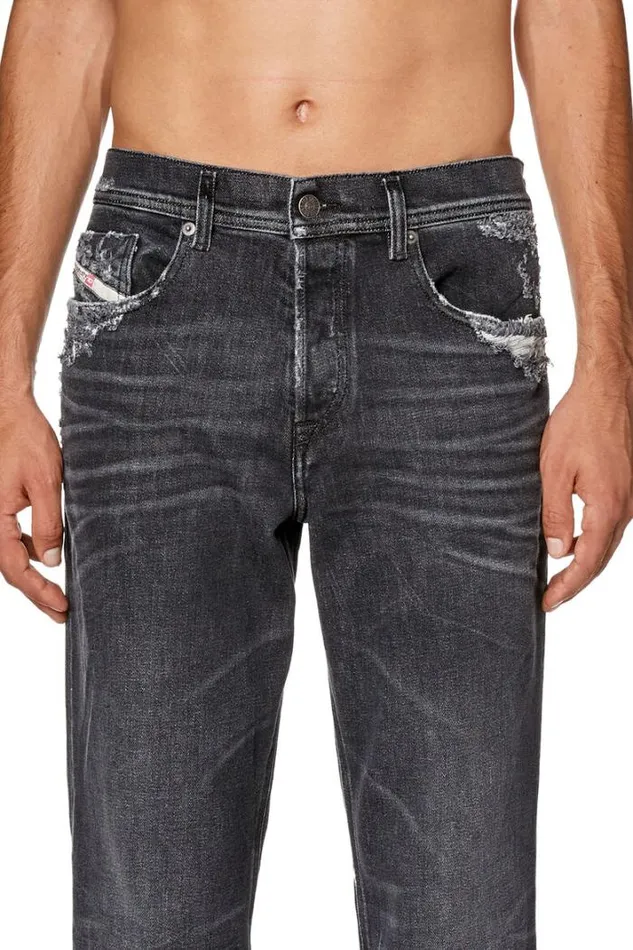 Men Tapered Jeans 2023 DFinitive 09g23 Blackdark Grey Diesel Tapered Men Tapered Jeans 2023 DFinitive 09g23 Blackdark Grey Diesel Tapered