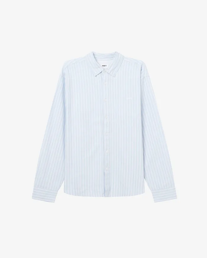 Men TOPS OBEY Clothing ROWENA SHIRT Skyway Multi