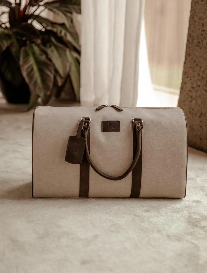 Men Travel Bags Bobbies Positano Hemp