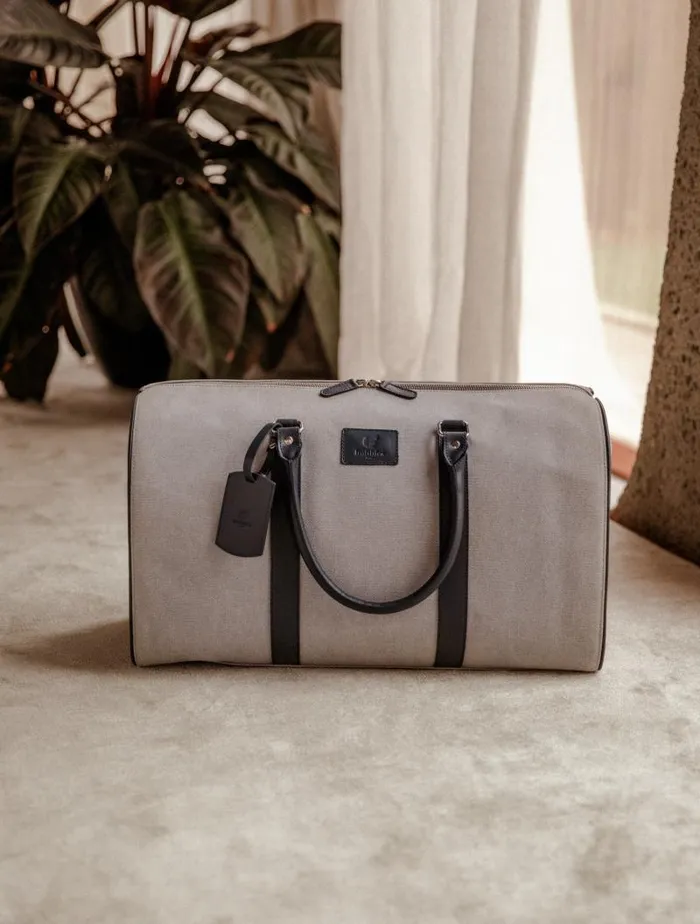 Men Travel Bags Bobbies Positano Sorrento Grey