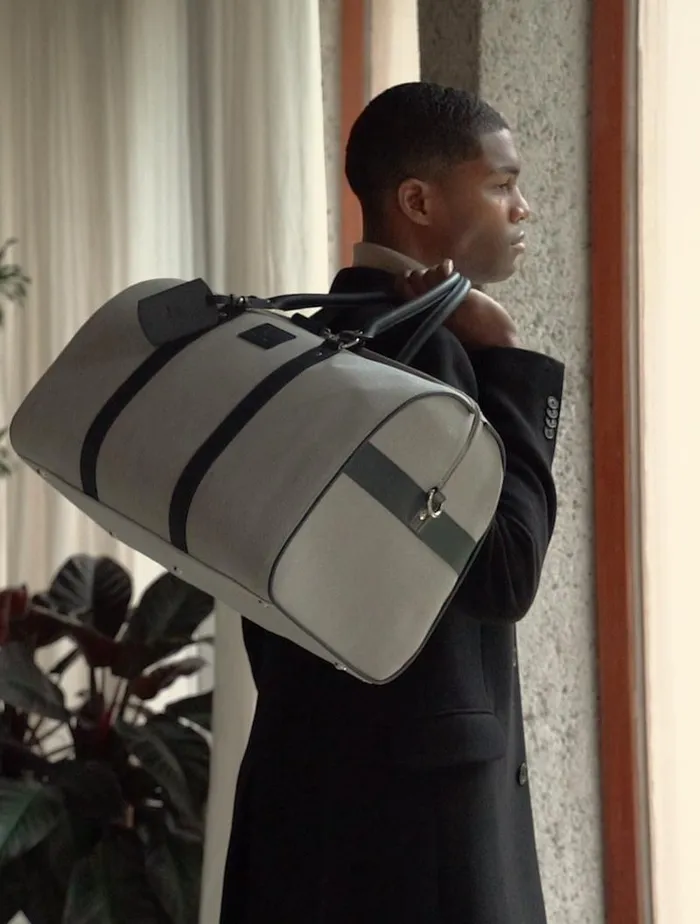 Men Travel Bags Bobbies Positano Sorrento Grey Men Travel Bags Bobbies Positano Sorrento Grey