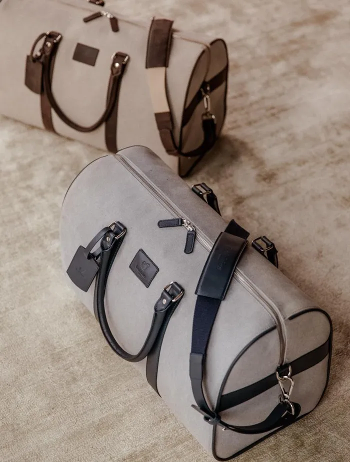 Men Travel Bags Bobbies Positano Sorrento Grey Men Travel Bags Bobbies Positano Sorrento Grey
