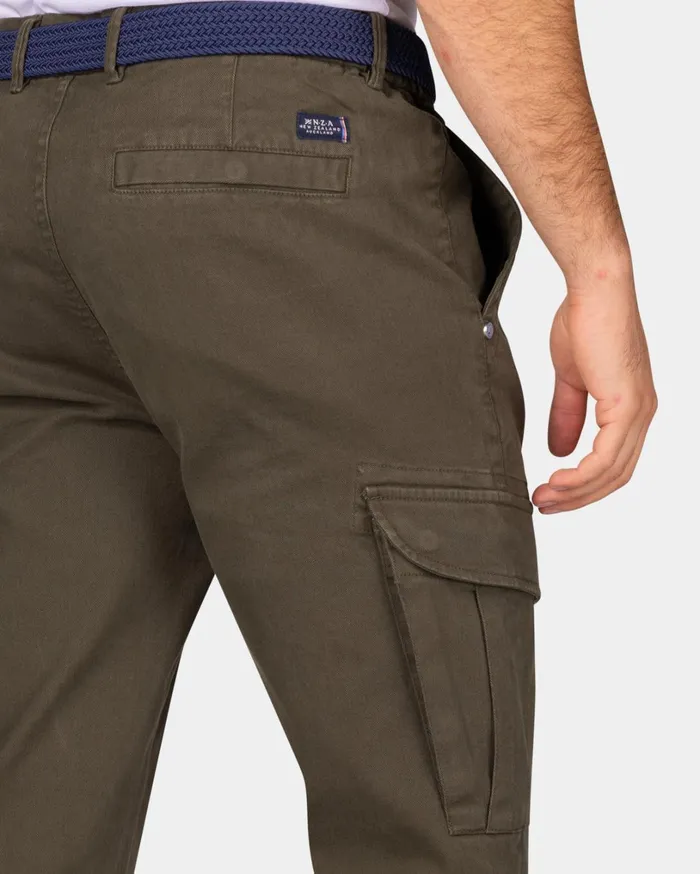 Men Trousers NZA New Zealand Auckland Dark Green Cargo Pants 8211 Quartz Green Men Trousers NZA New Zealand Auckland Dark Green Cargo Pants 8211 Quartz Green