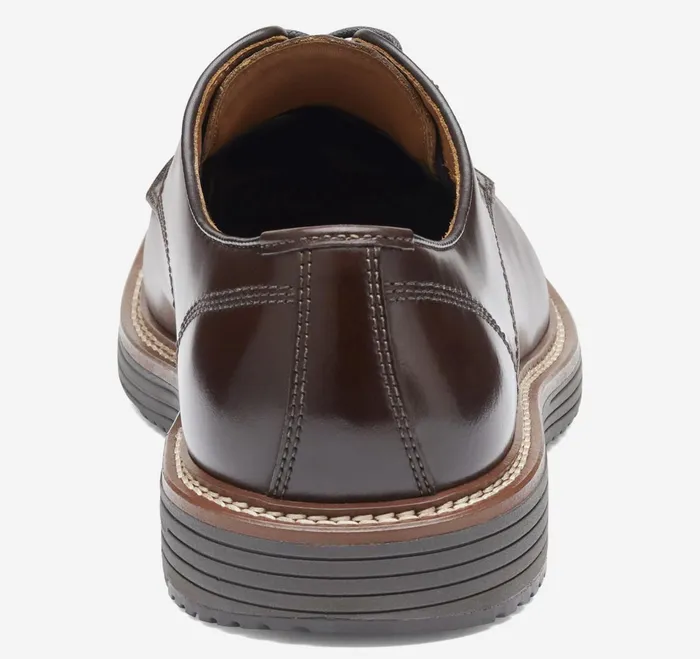 Men Upton Plain Toe Mahogany Full Grain JohnstonandMurphy LaceUps Men Upton Plain Toe Mahogany Full Grain JohnstonandMurphy LaceUps