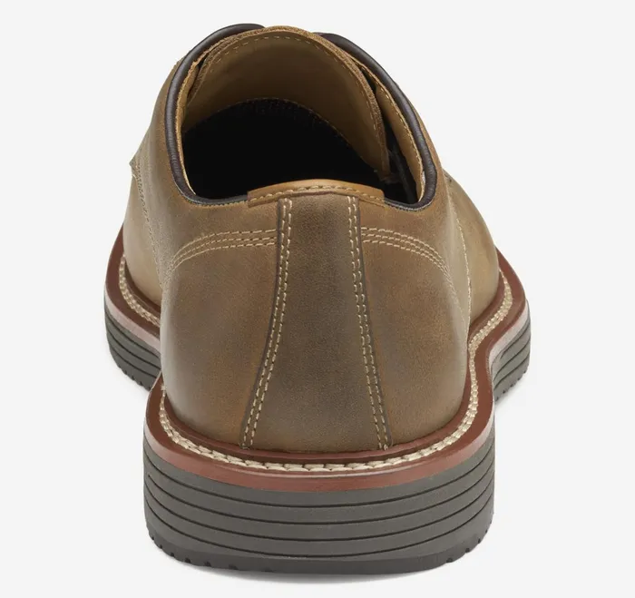 Men Upton Plain Toe Tan Oiled Full Grain JohnstonandMurphy LaceUps Men Upton Plain Toe Tan Oiled Full Grain JohnstonandMurphy LaceUps