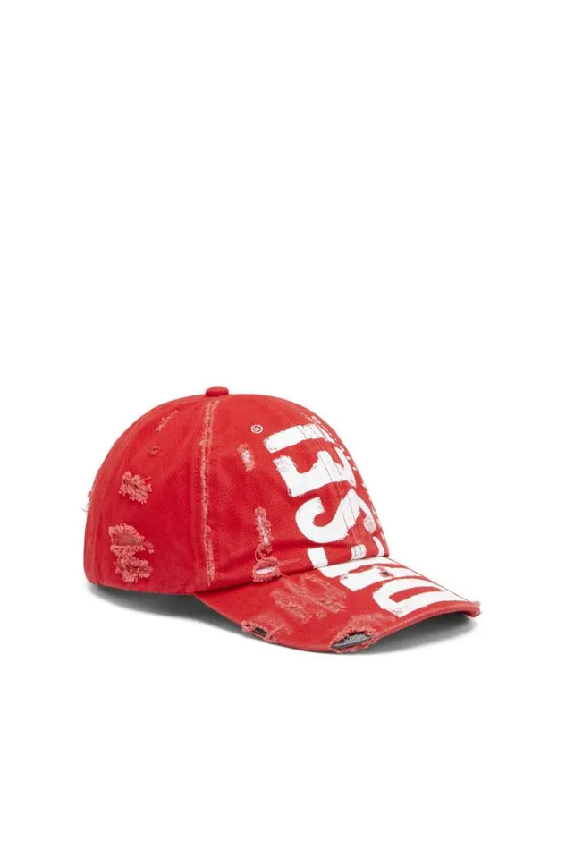 MenWomen CEwan Red Diesel Caps Gloves And Scarves