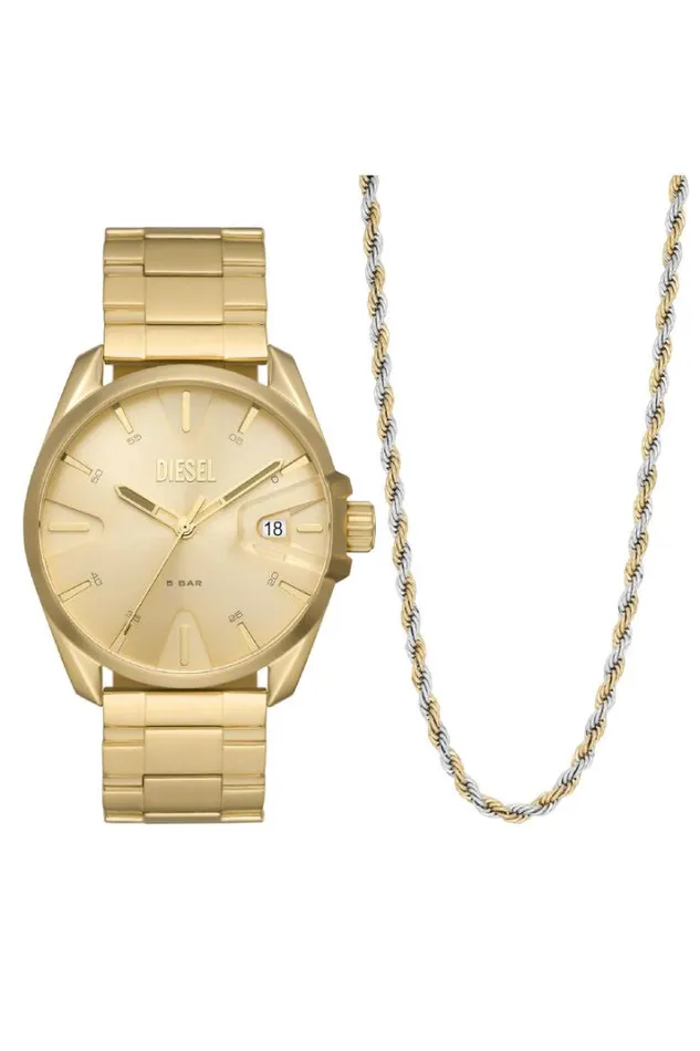 MenWomen Dz2163set Gold Diesel Watches