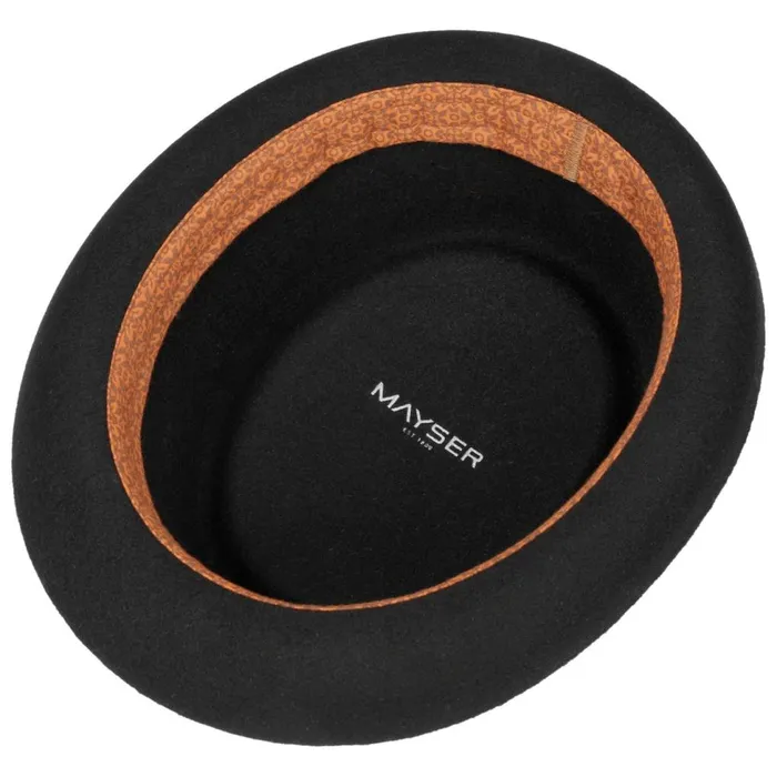 MenWomen Felt Hats Mayser Gareth Soft Pork Pie Wool Hat Dark Green MenWomen Felt Hats Mayser Gareth Soft Pork Pie Wool Hat Dark Green