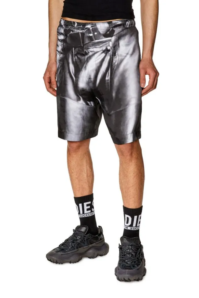 MenWomen PrPTollSho23 Black Diesel Trousers And Shorts MenWomen PrPTollSho23 Black Diesel Trousers And Shorts