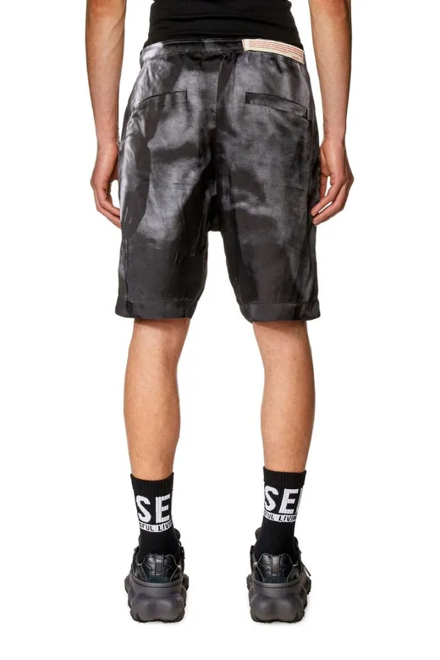 MenWomen PrPTollSho23 Black Diesel Trousers And Shorts MenWomen PrPTollSho23 Black Diesel Trousers And Shorts