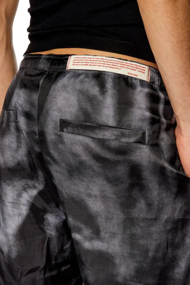 MenWomen PrPTollSho23 Black Diesel Trousers And Shorts MenWomen PrPTollSho23 Black Diesel Trousers And Shorts