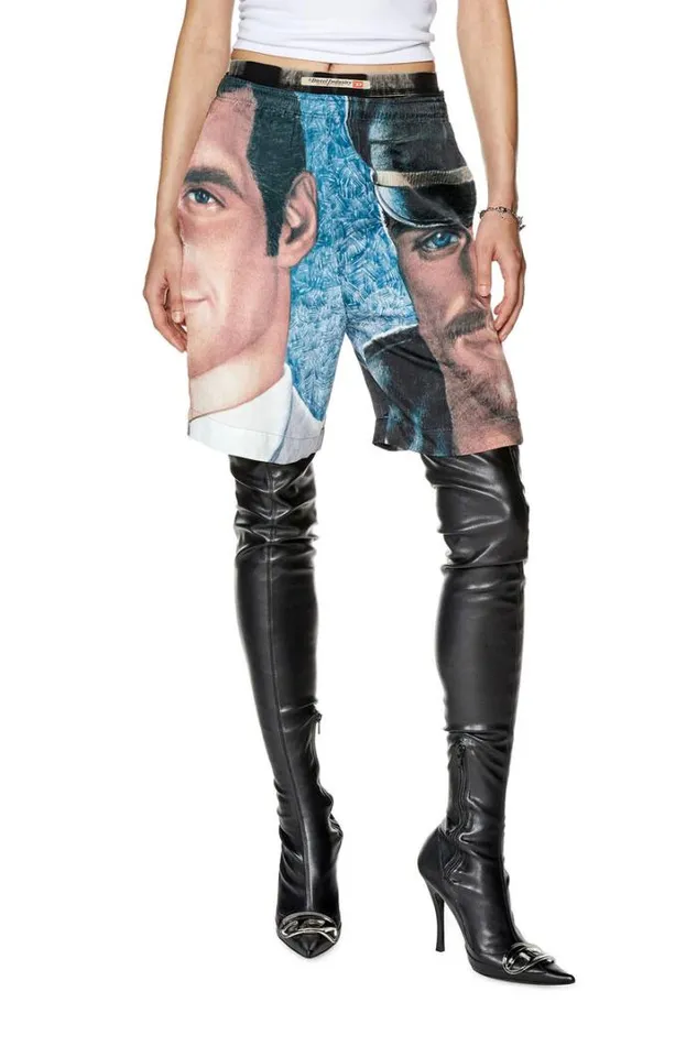 MenWomen PrPTollSho23a Blue Diesel Trousers And Shorts MenWomen PrPTollSho23a Blue Diesel Trousers And Shorts