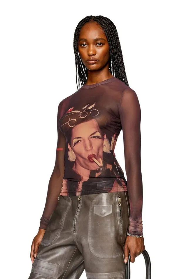 MenWomen PrTSielarLong Violet Diesel Tshirts MenWomen PrTSielarLong Violet Diesel Tshirts