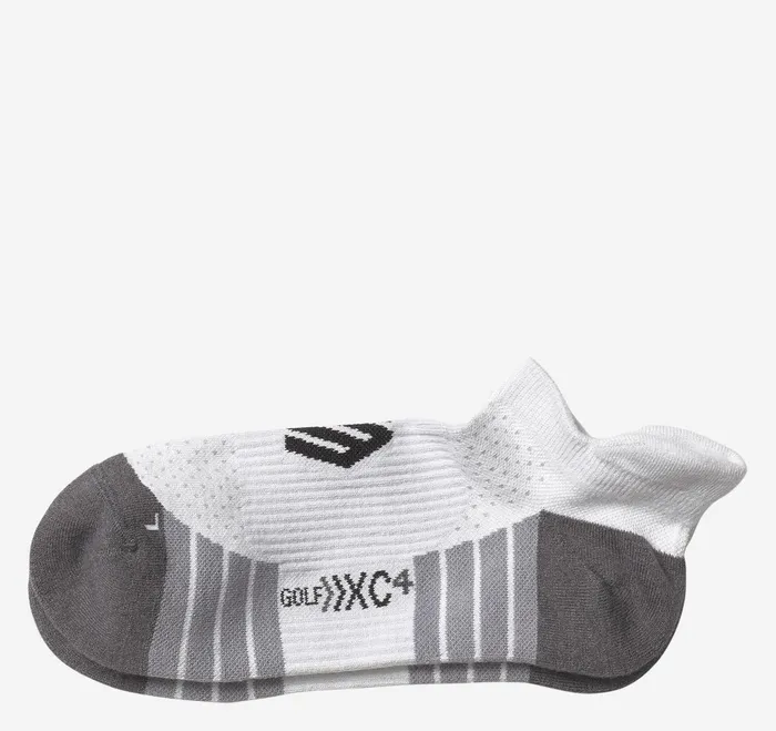 MenWomen Xc4 Performance Golf Socks White JohnstonandMurphy Socks